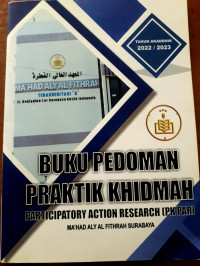 Image of Buku Pedoman Praktik Khidmah