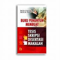 Image of Buku Penuntun Membuat Tesis Skripsi Disertasi Makalah