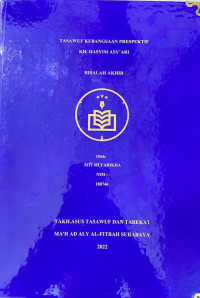 Image of TASAWUF KEBANGSAAN PERSPEKTIF KH. HASYIM ASY'ARI